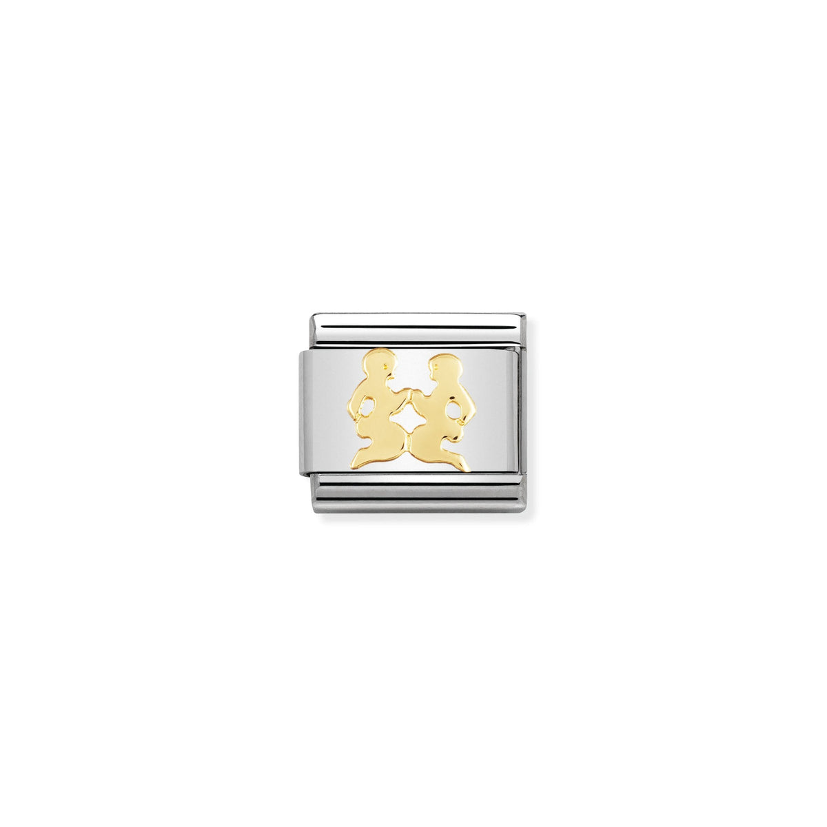 NOMINATION Composable Classic Link 030104/03 Gemini in 18ct Gold