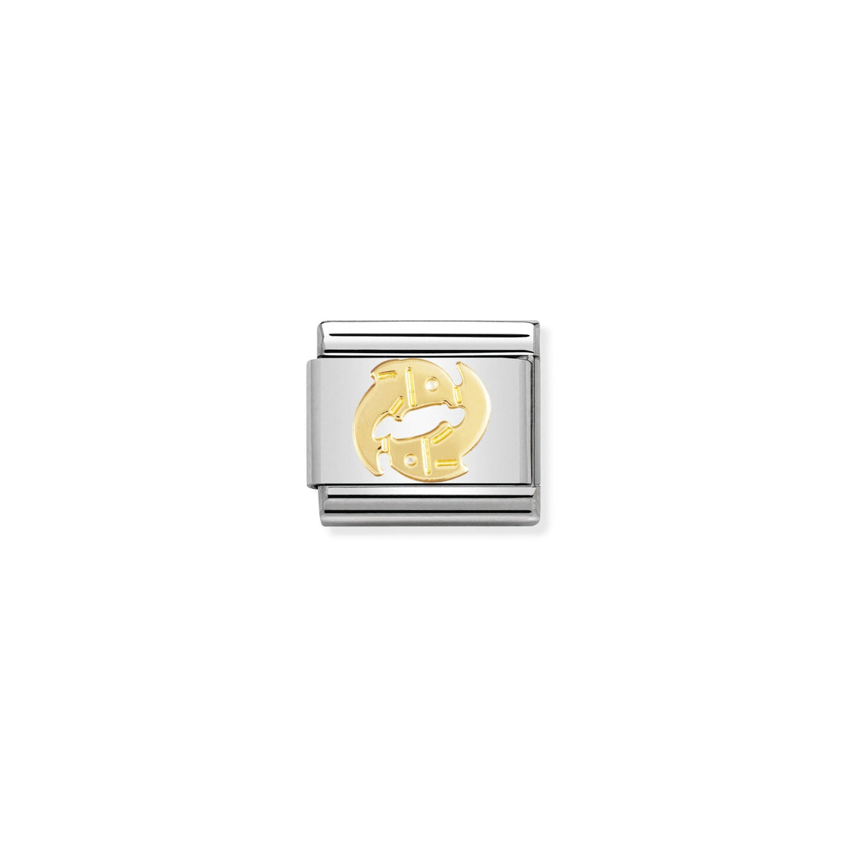 NOMINATION Composable Classic Link 030104/12 Pisces in 18ct Gold