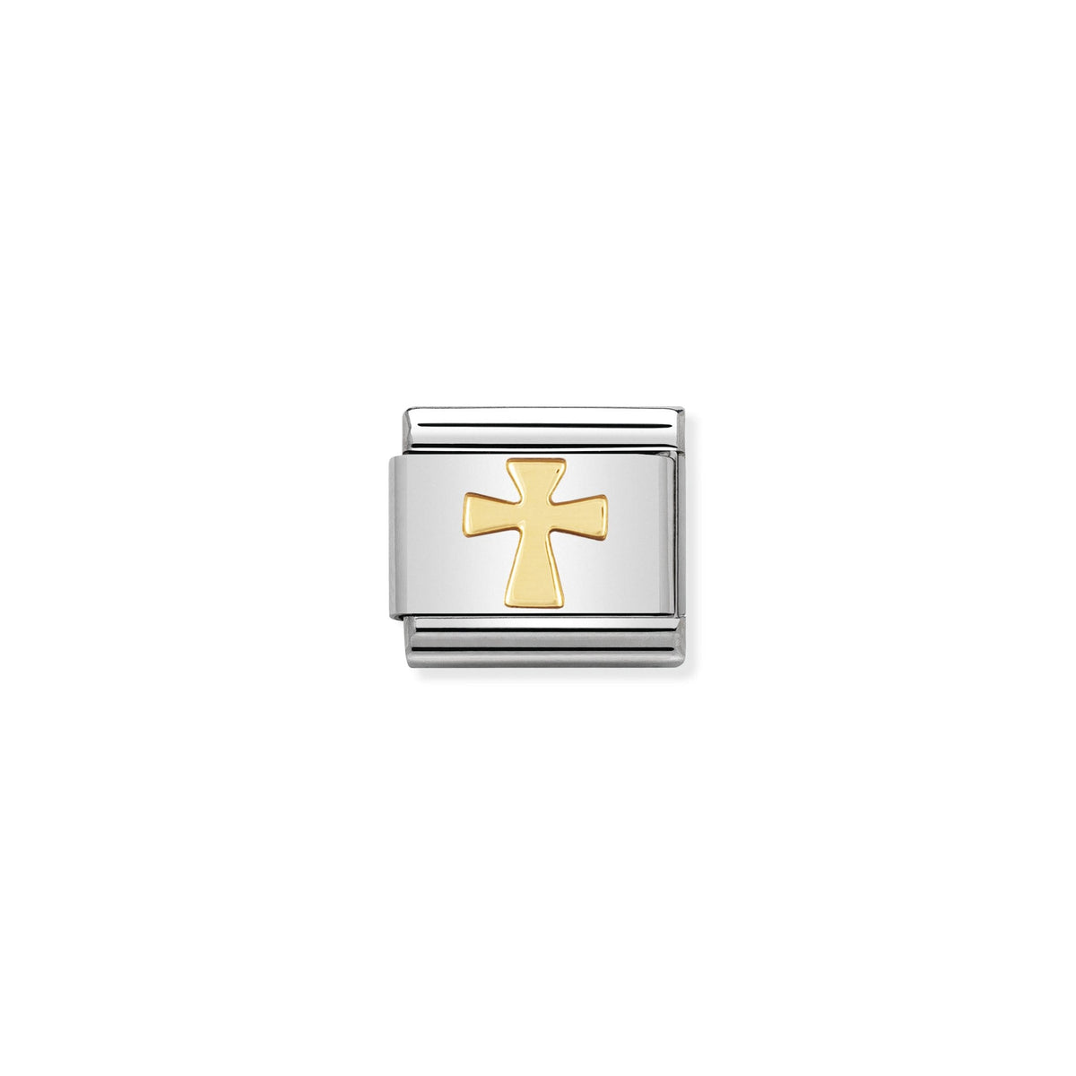 NOMINATION Composable Classic Link 030105/01 Cross in 18ct Gold