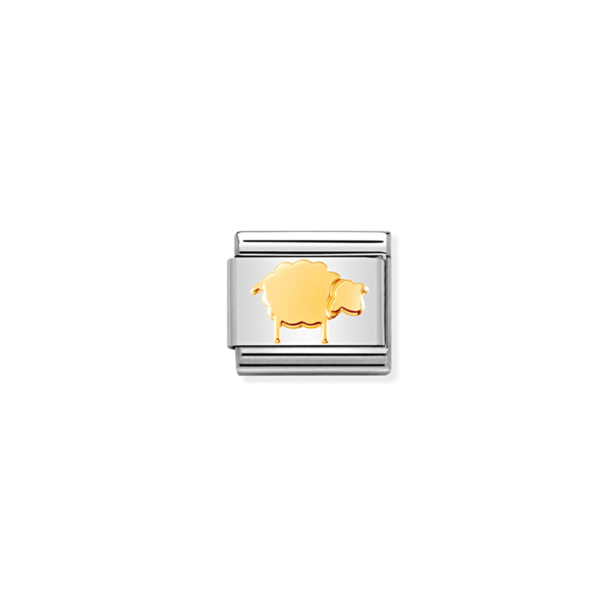 NOMINATION Composable Classic Link 030112/35 Sheep in 18ct Gold