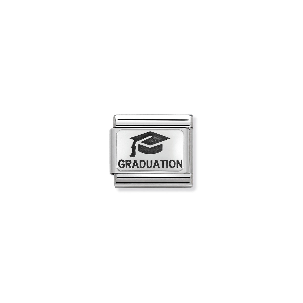 NOMINATION Composable Classic Link 330109/02 Graduation with Hat in 925 Silver