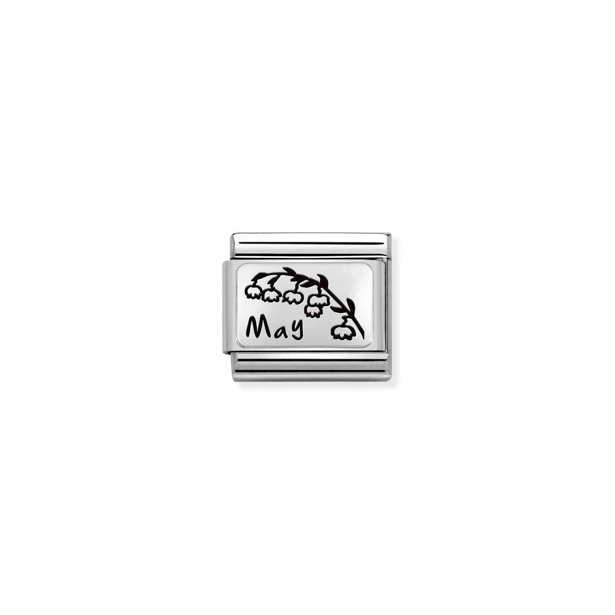 NOMINATION Composable Classic Link 330112/17 May Flower in 925 Silver