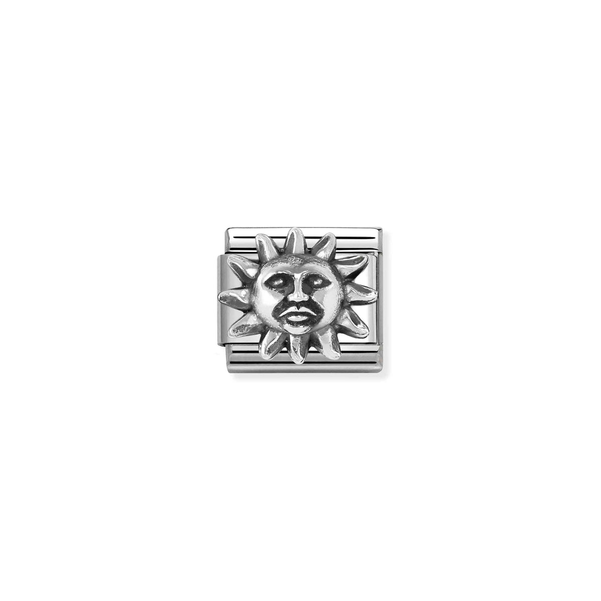 NOMINATION Composable Classic Link 330114/04 Sun Relief in Silver