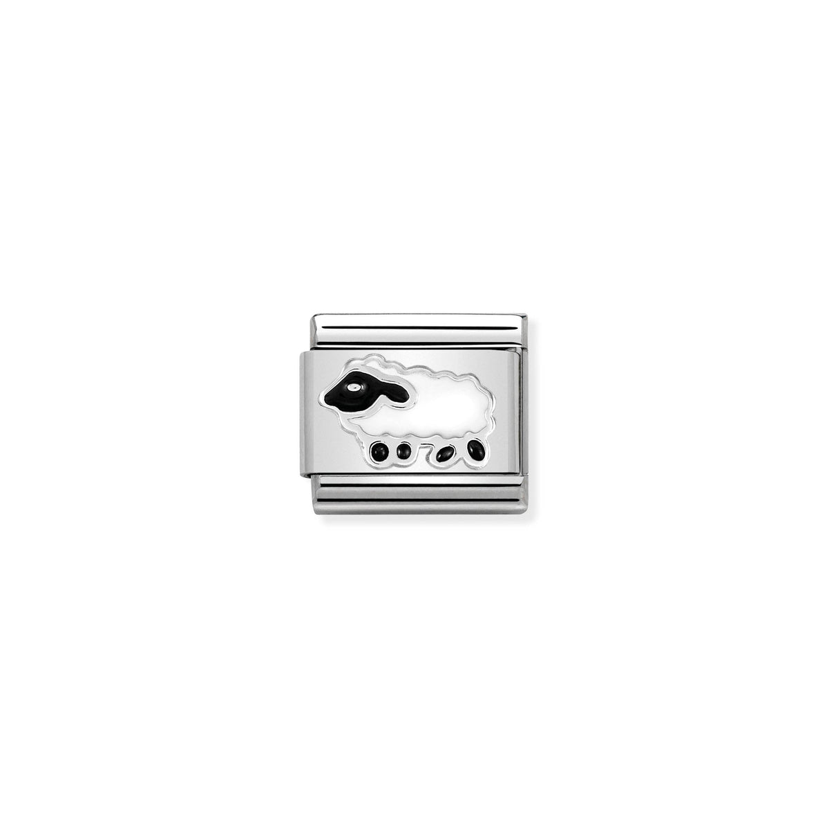 NOMINATION Composable Classic Link 330204/20 Sheep in Enamel & 925 Silver