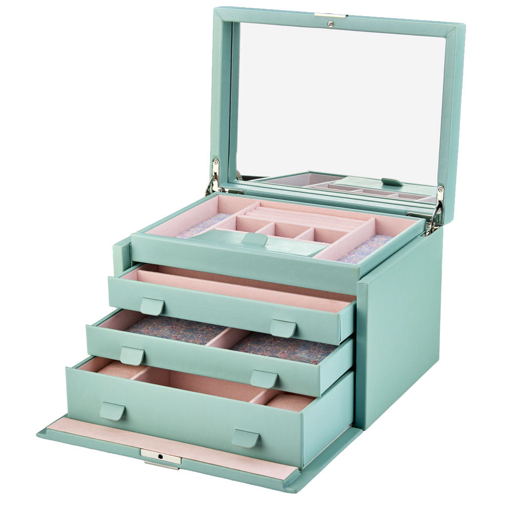 WOLF x Liberty Large Jewellery Box - Sage