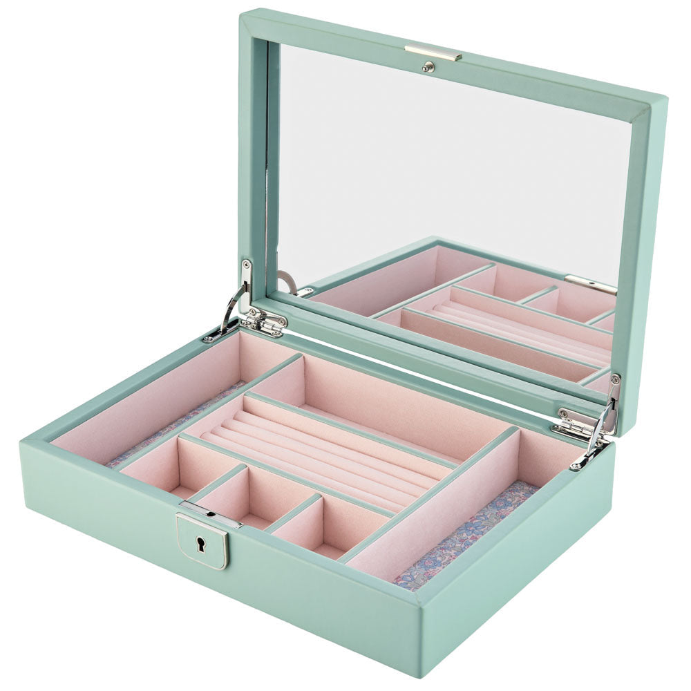 WOLF x Liberty Medium Jewellery Box - Sage