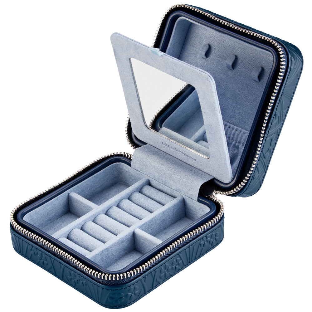 WOLF x Liberty Small Travel Zip Case - Navy