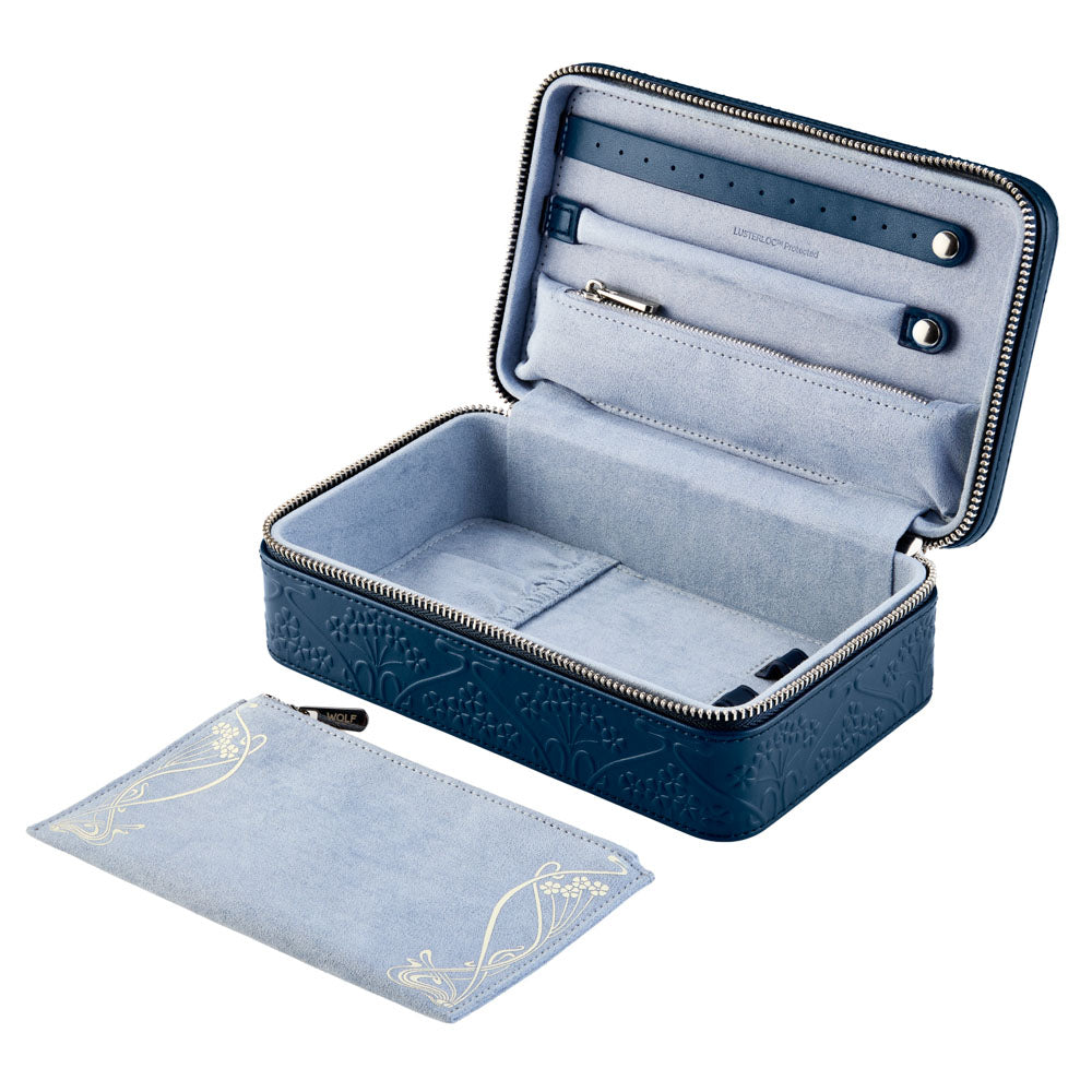 WOLF x Liberty Medium Zip Case - Navy