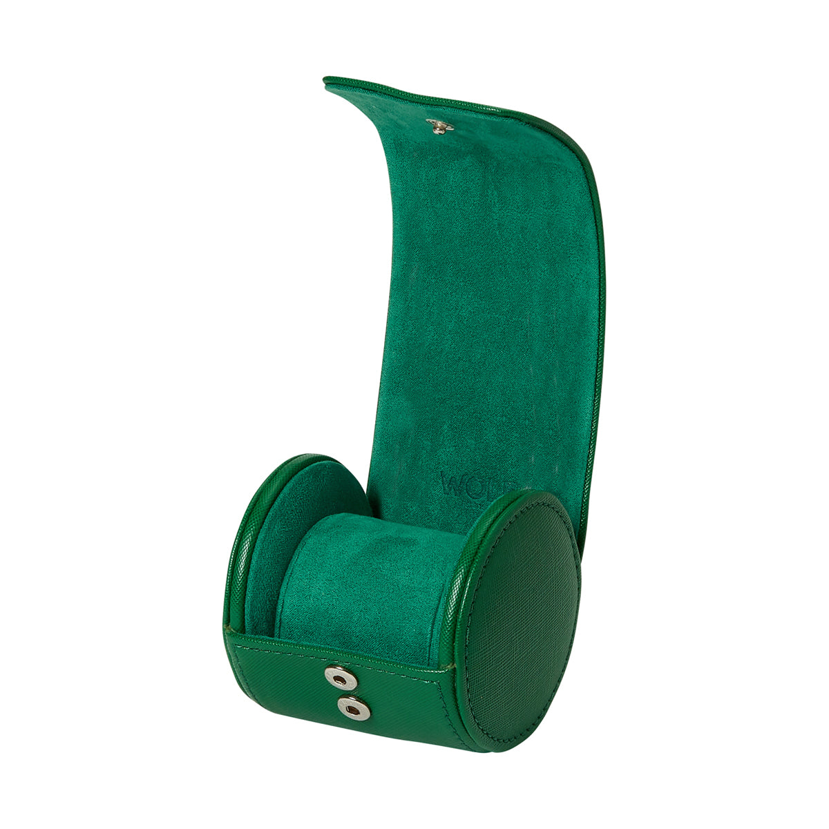 Wolf Tutti Frutti Single Watch Roll Green