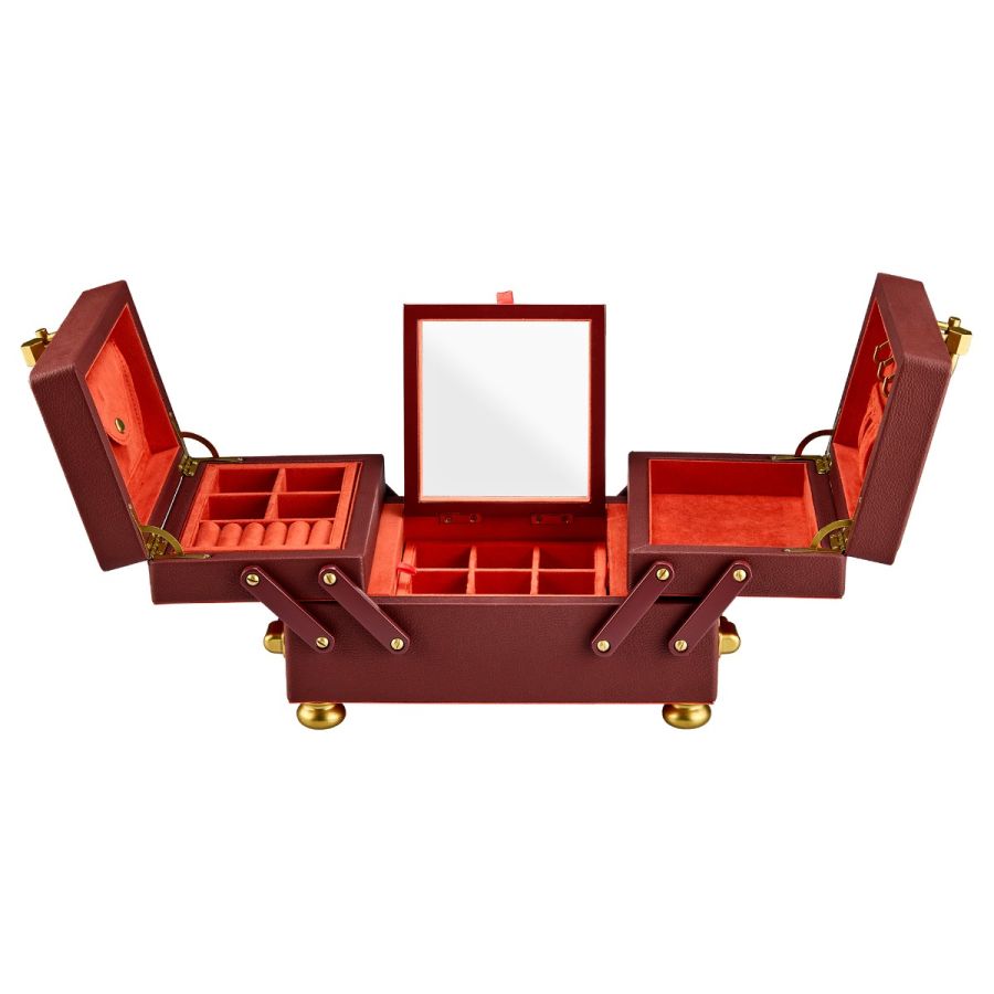 WOLF Marla Aaron Baby Everything Box Burgundy