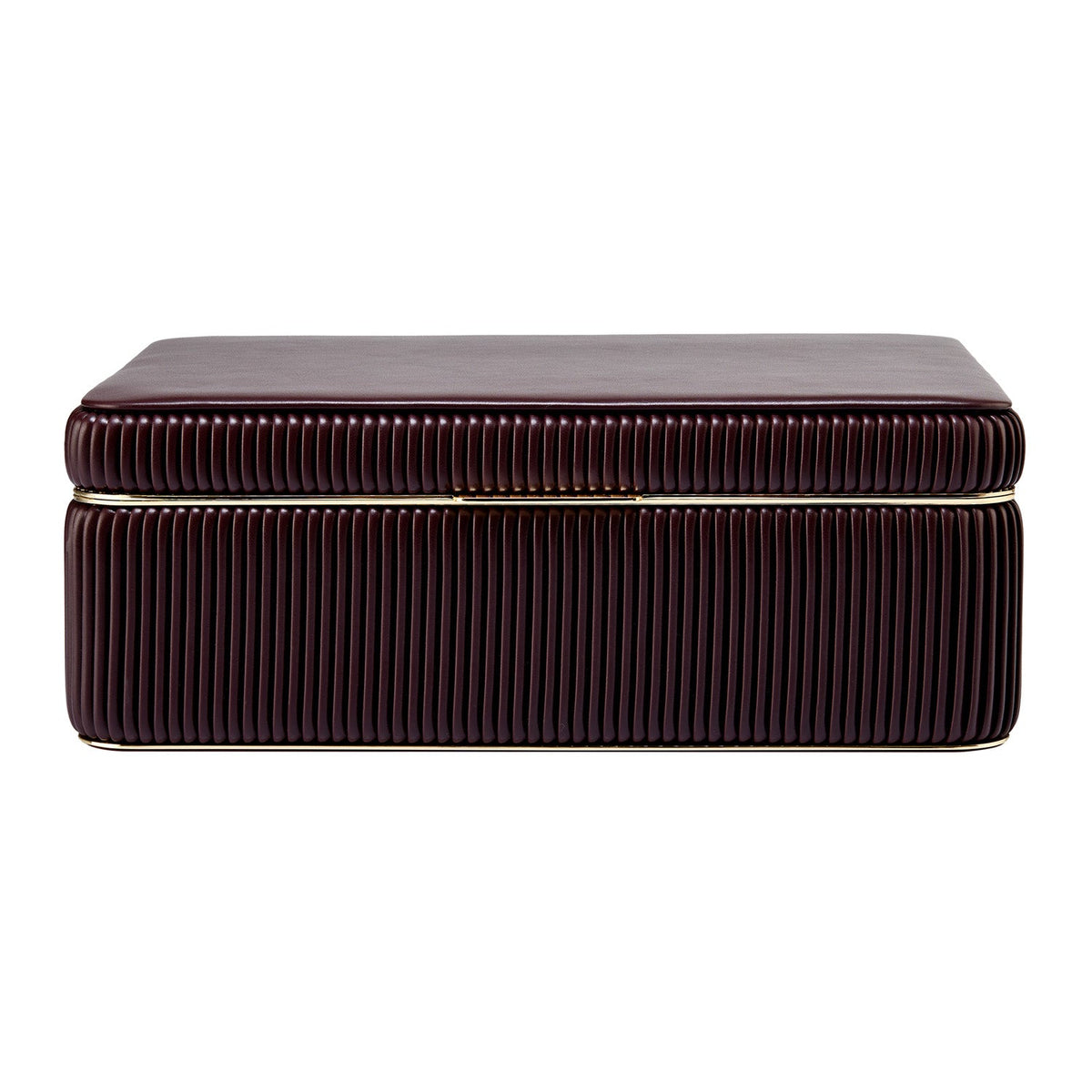 Wolf Bella Large Jewellery Box Bordeaux