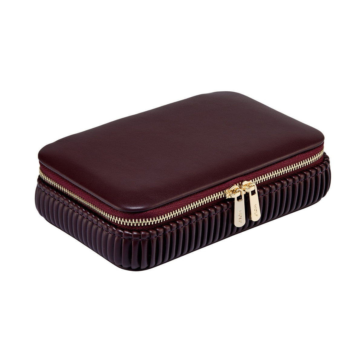 Wolf Bella Travel Zip Case Bordeaux