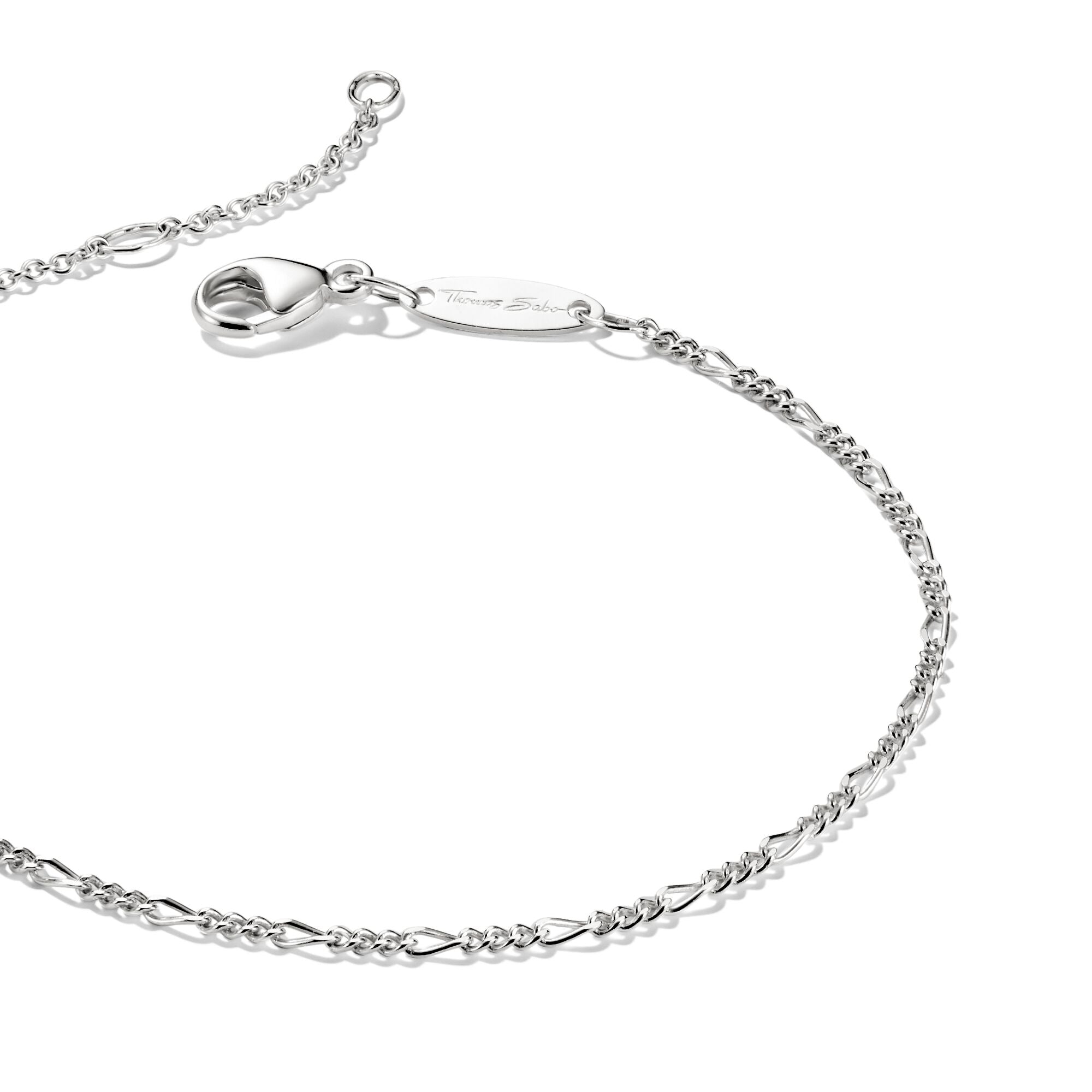 THOMAS SABO Charm bracelet Figaro design silver