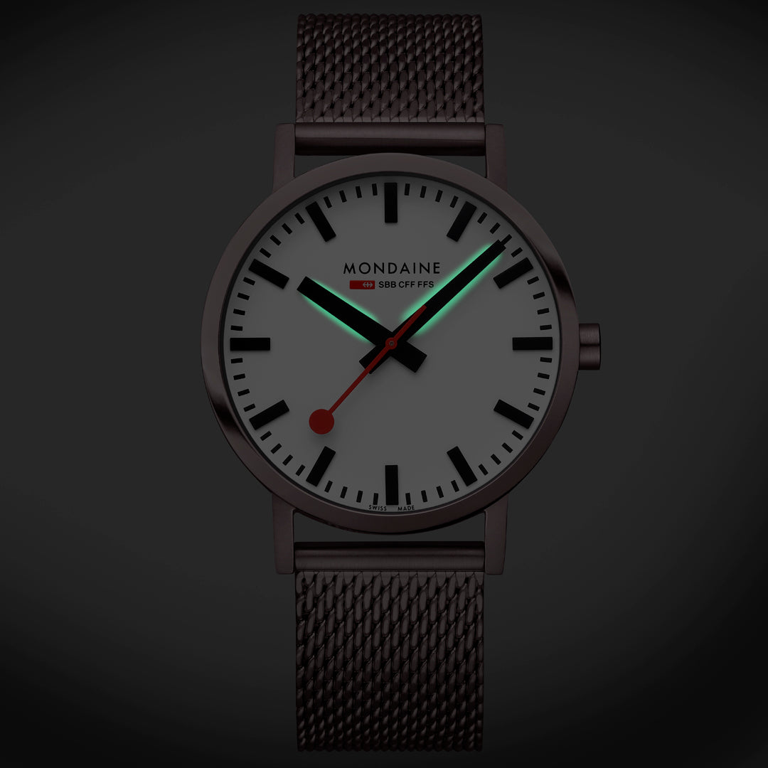 Mondaine Classic Mesh Brown 40mm - A660.30360.1BSBZ