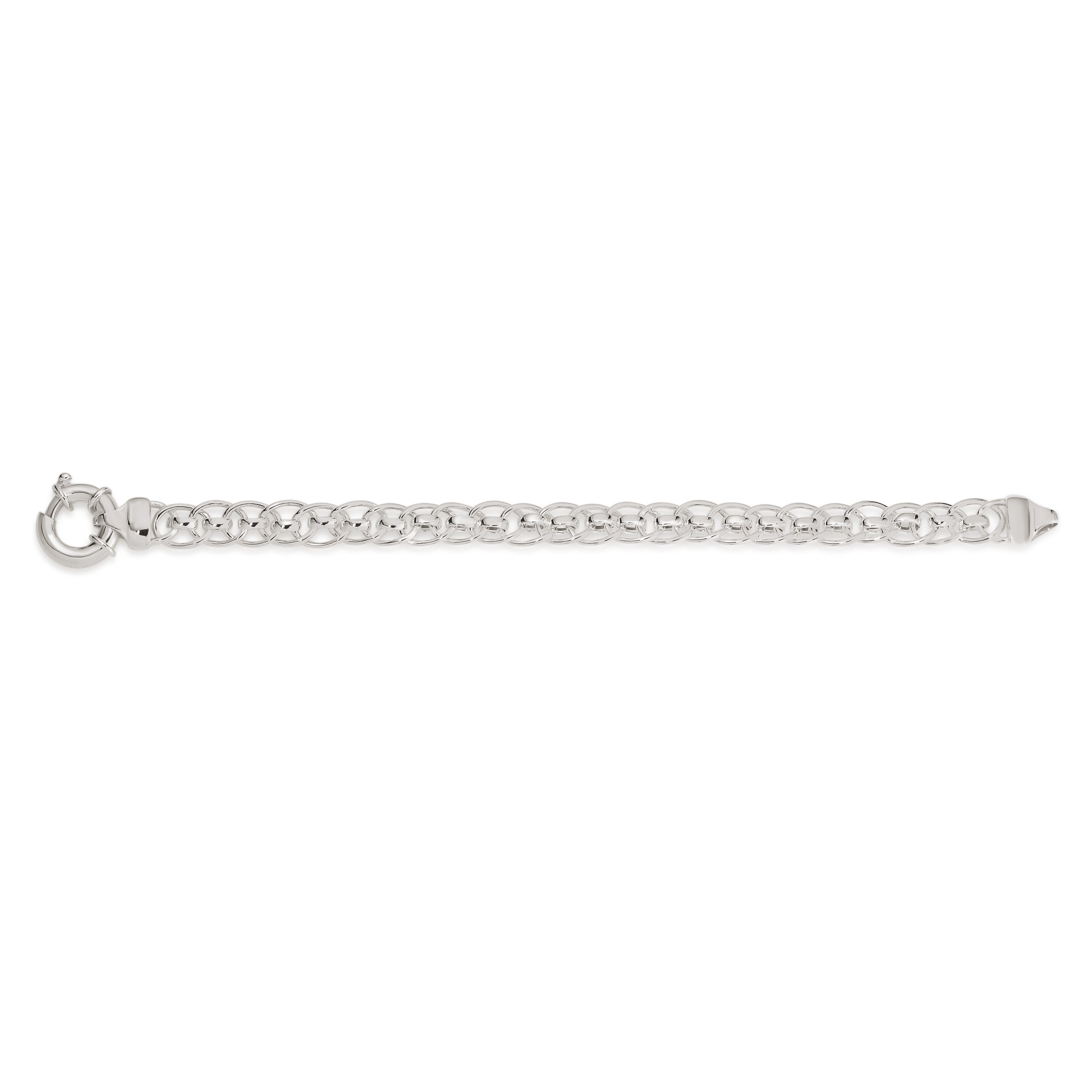 Silver roller link Bracelet