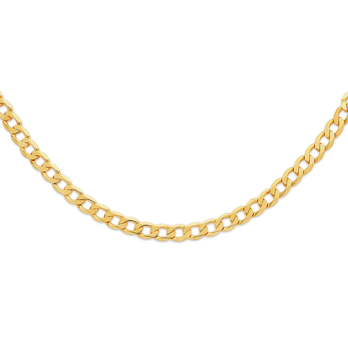 9ct gold curb chain