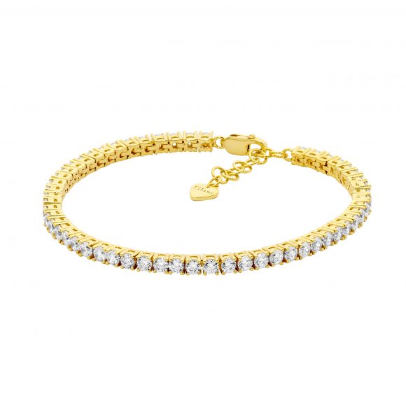 Sterling Silver Cubic Zirconia Tennis Bracelet