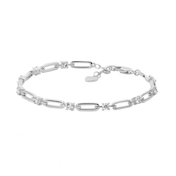 Sterling Silver Cubic Zirconia Bracelet