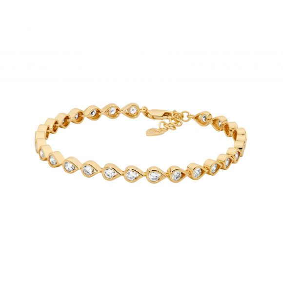 Sterling Silver Cubic Zirconia Bracelet