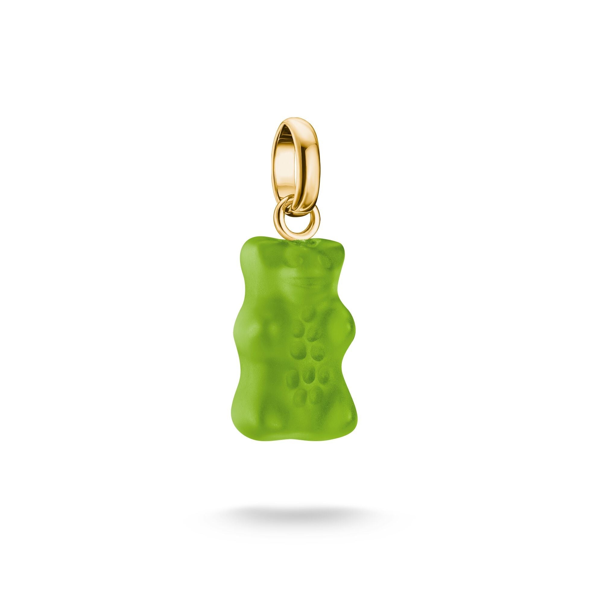THOMAS SABO Connect Charm Goldbear in green
