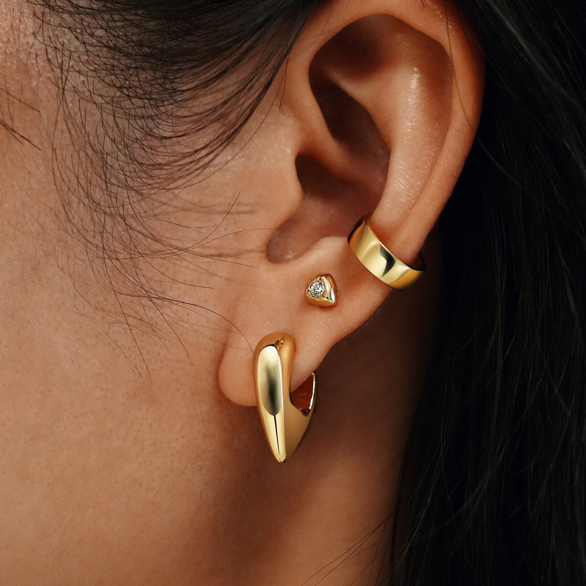 Ania Haie Gold Daily Ear Cuff