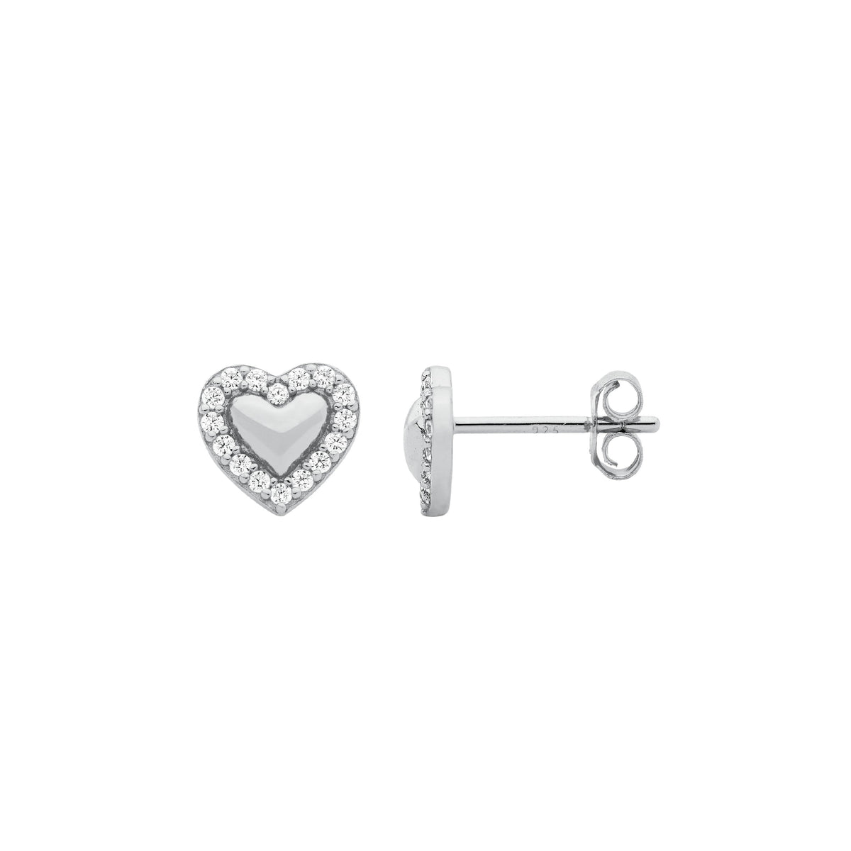 Sterling Silver Cubic Zirconia Earrings