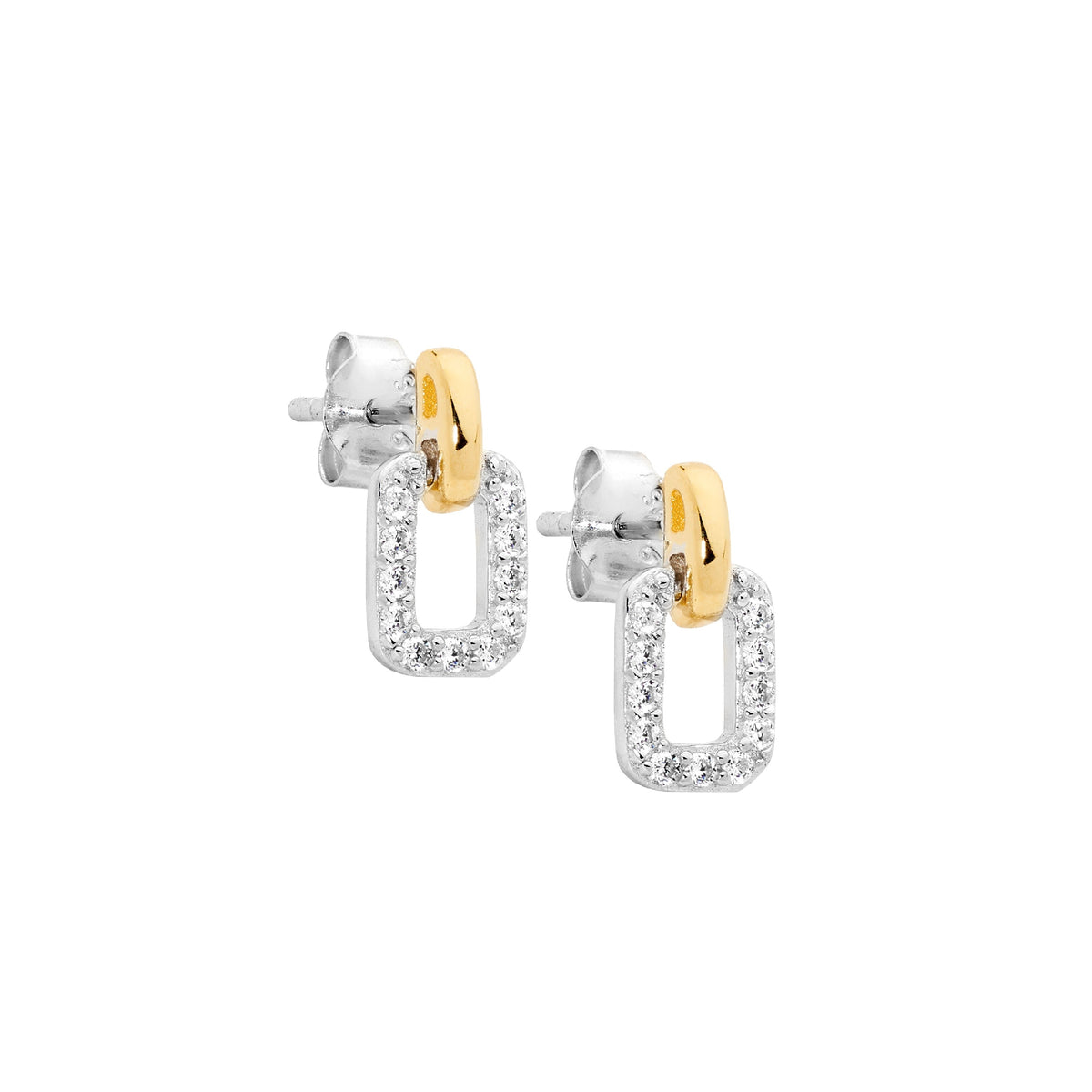 Sterling Silver Cubic Zirconia Earrings