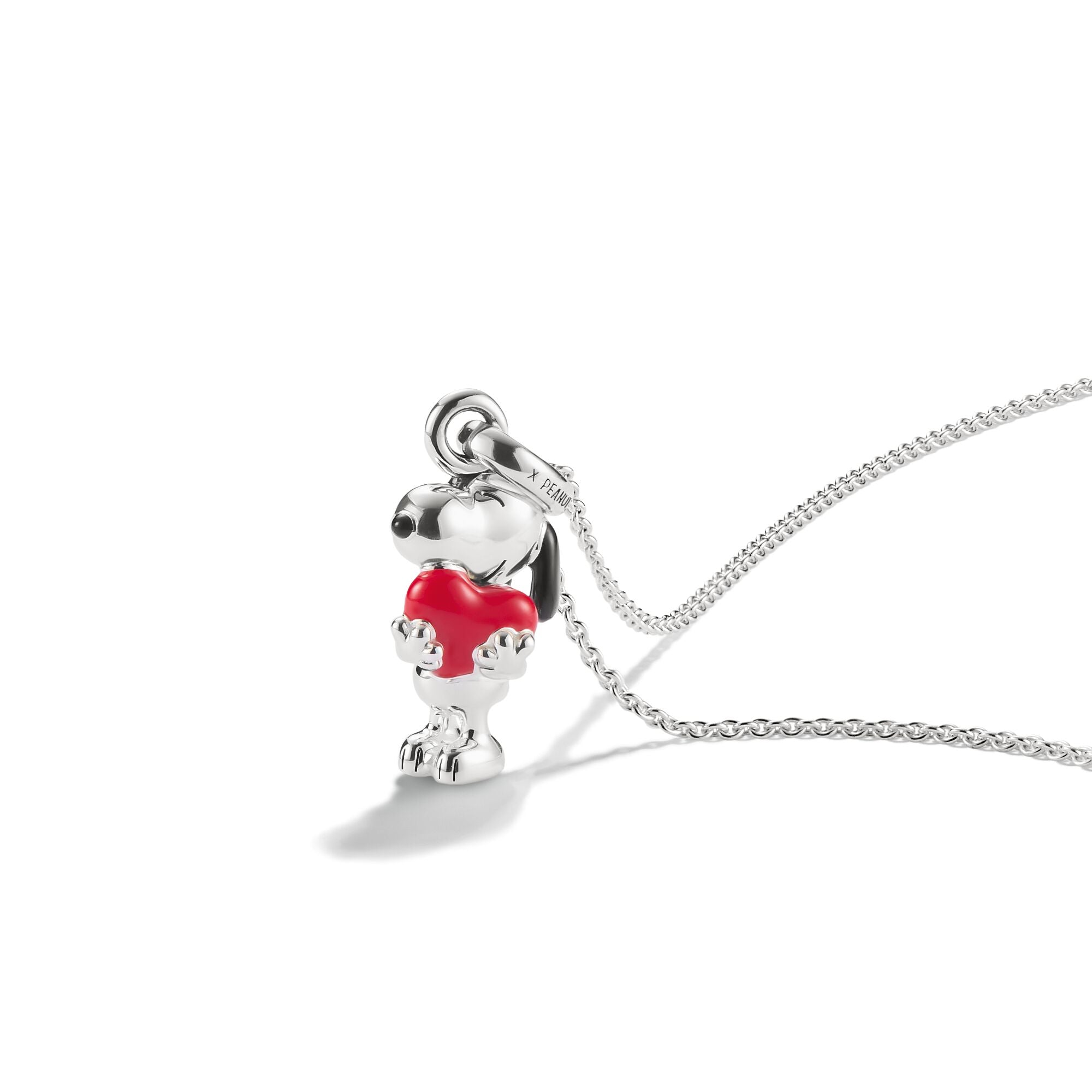 THOMAS SABO Snoopy with Heart Pendant PEANUTS Necklace