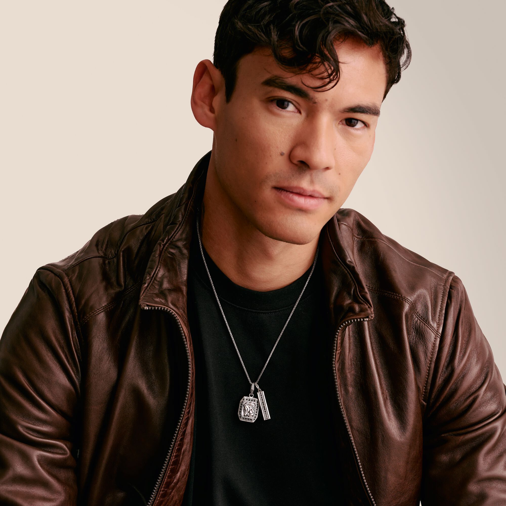 THOMAS SABO Narrow Braided Necklace Wild Horses