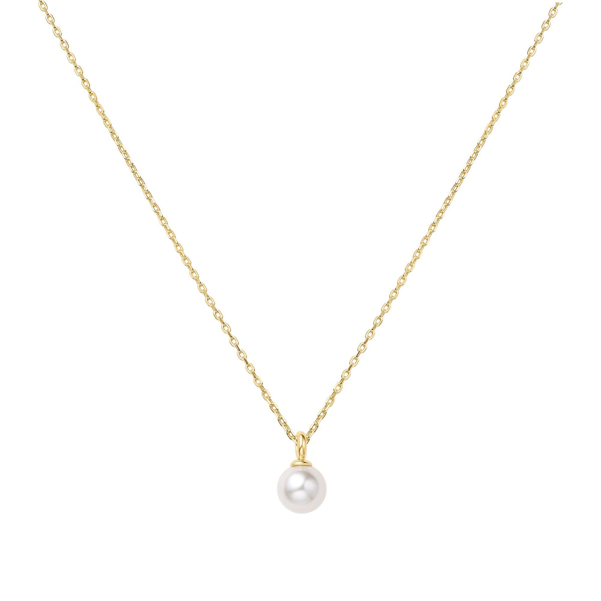 Ania Haie Gold Pearl Drop Pendant Necklace