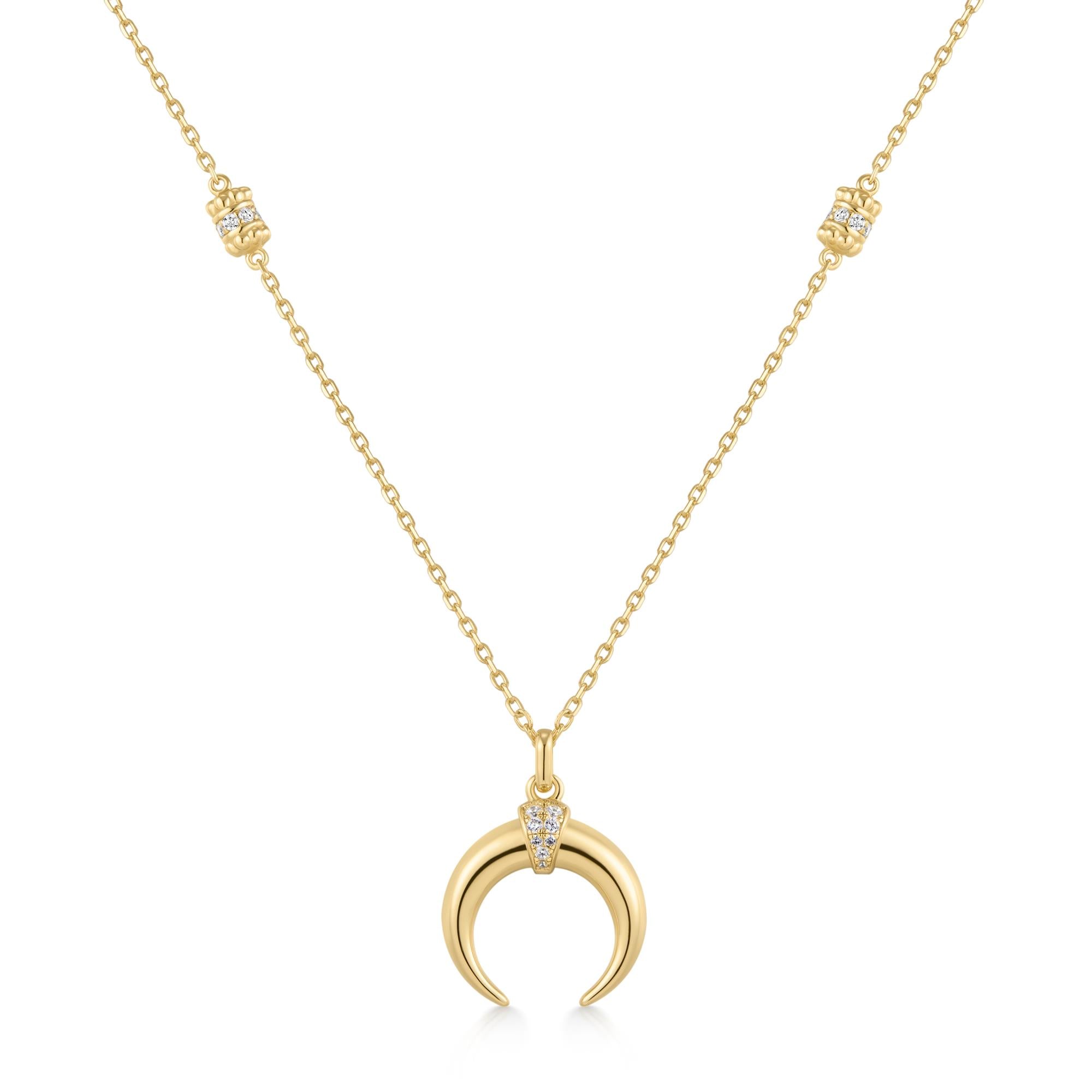 Ania Haie Gold Reversible Horn Necklace