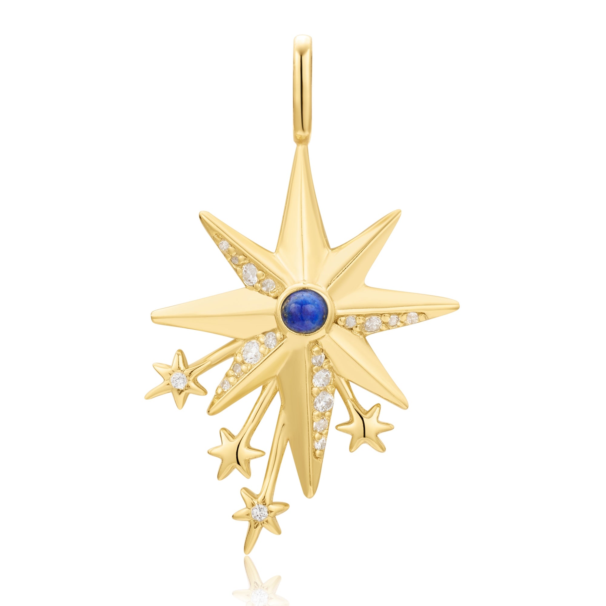 Ania Haie Gold Shooting Star Charm