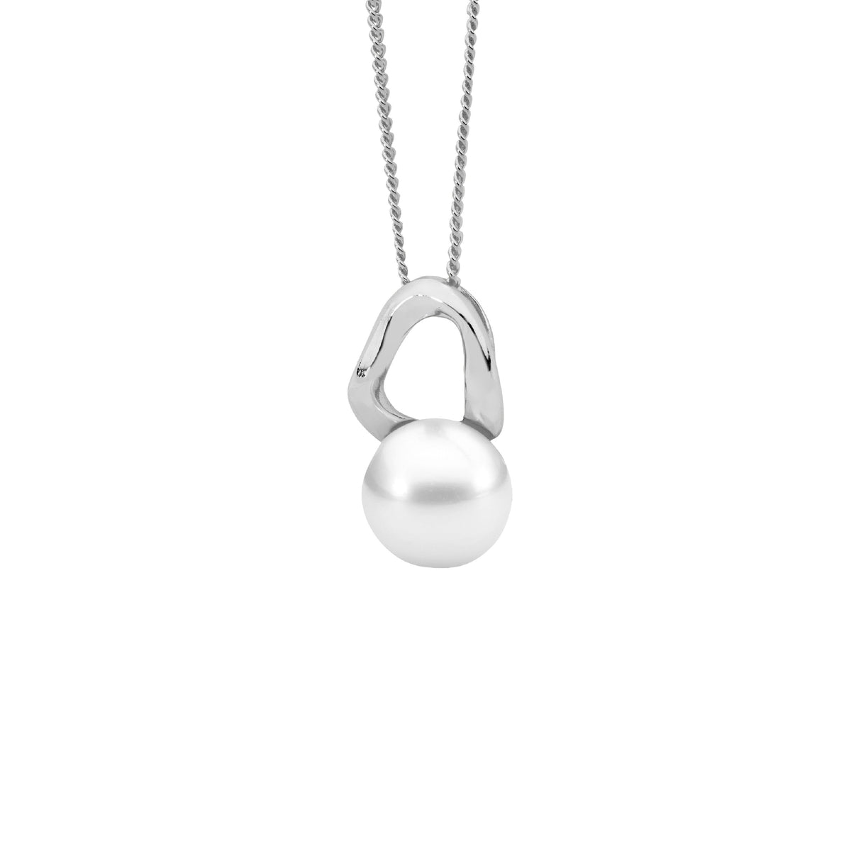 Sterling Silver Pearl Pendant