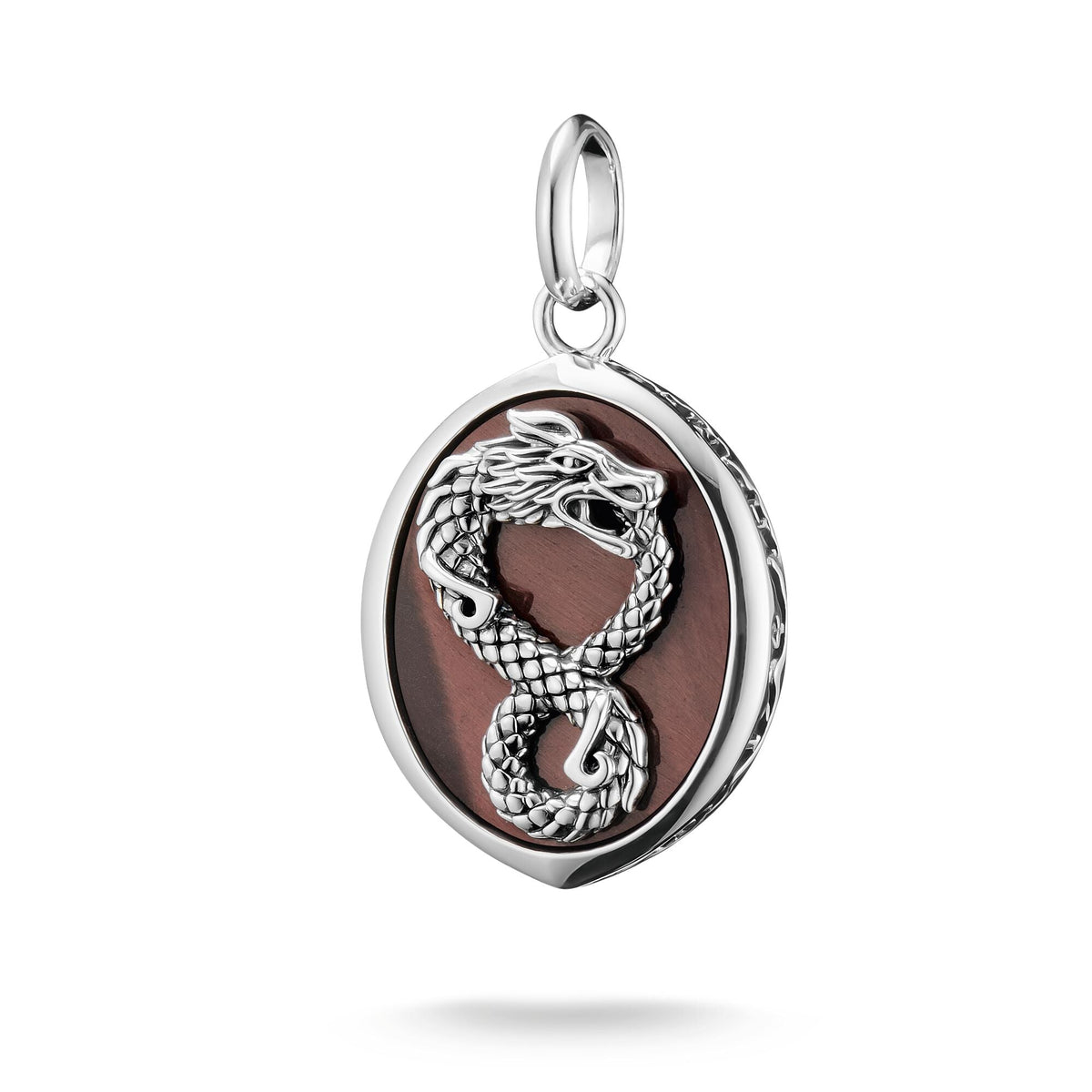 THOMAS SABO Red Tiger's Eye Dragon Pendant