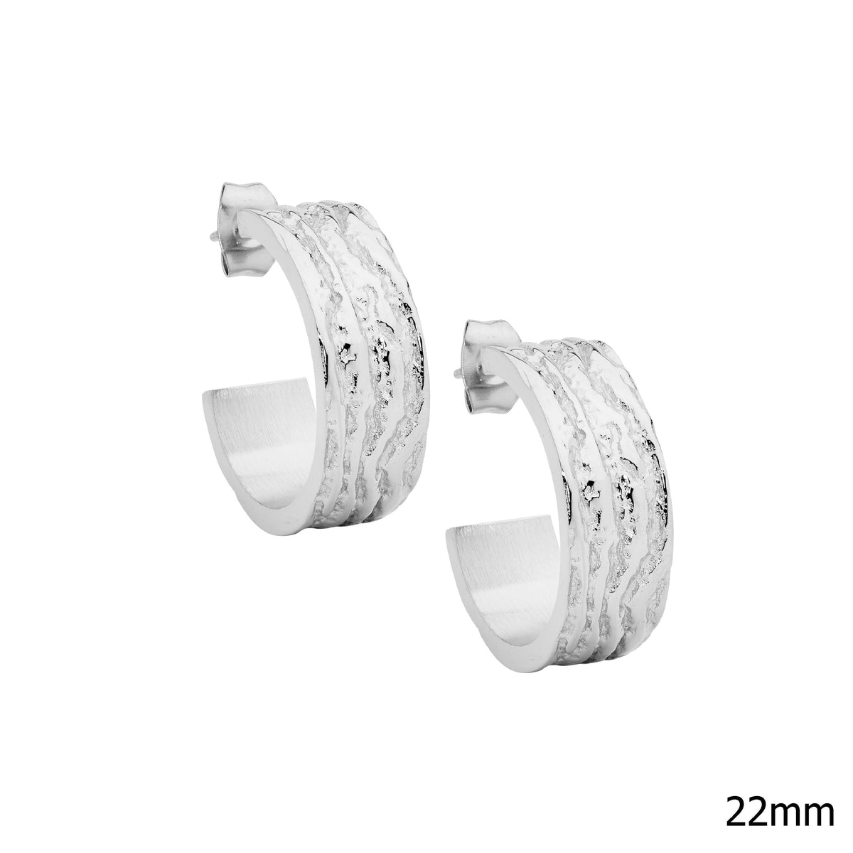 Stainless Steel Hoop Earrings