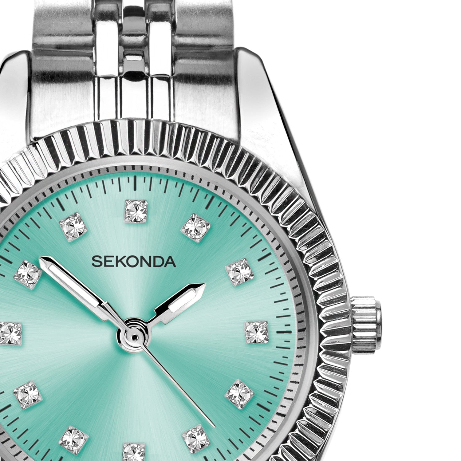 Sekonda Womens Francis Blue Dial Stainless Steel Bracelet 26mm Watch