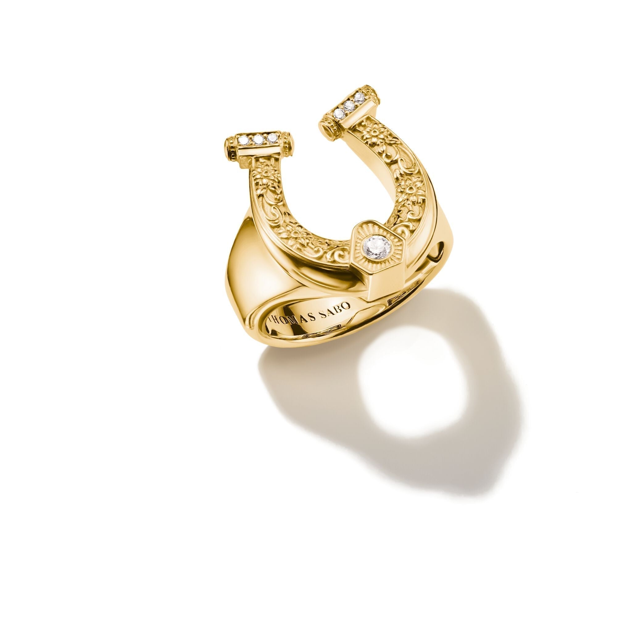 THOMAS SABO Horseshoe Ring Gold