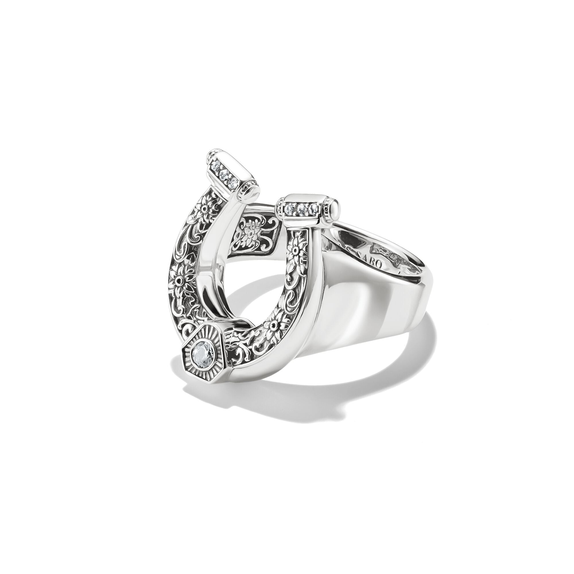 THOMAS SABO Silver Horseshoe Ring