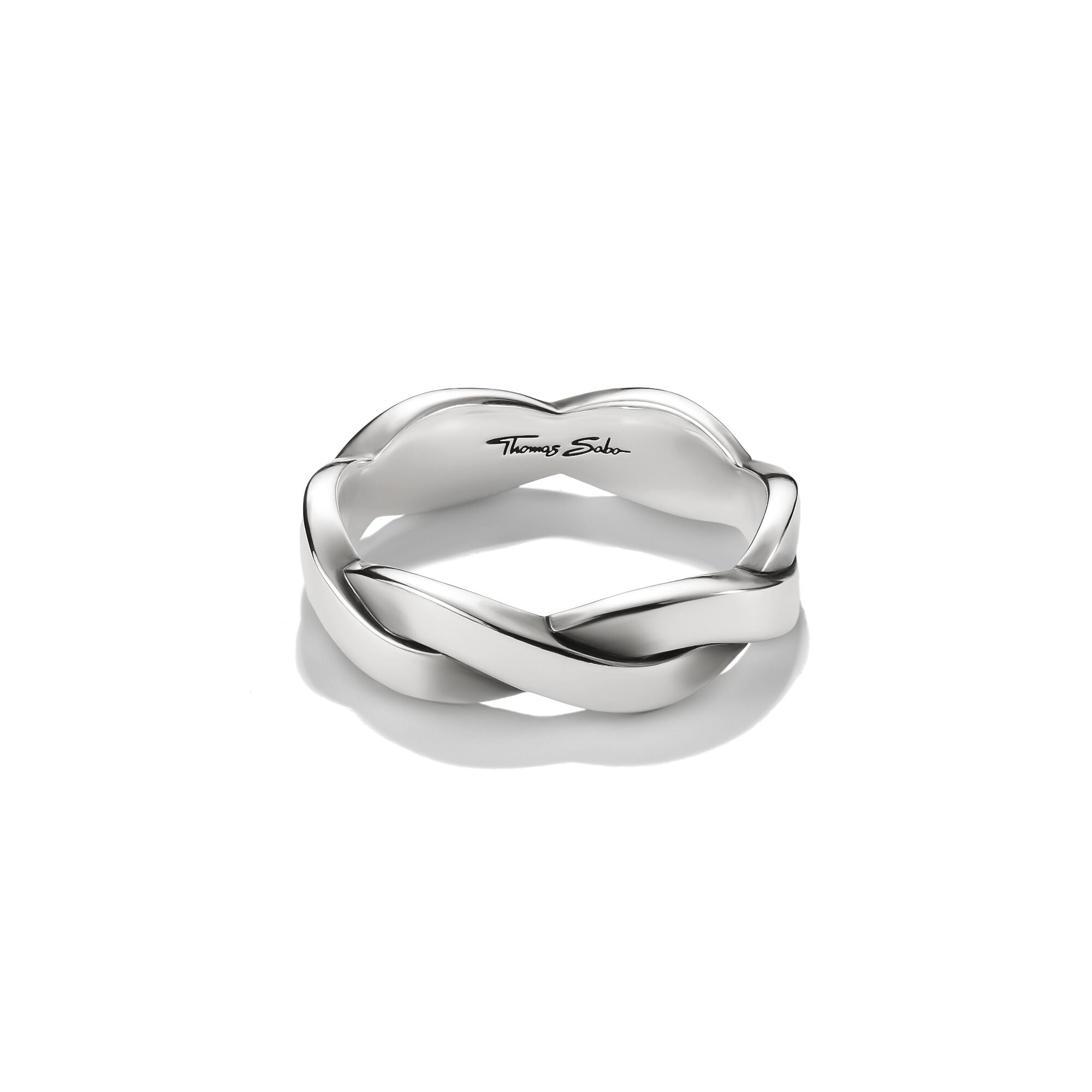 THOMAS SABO Band Ring with Braided Structure