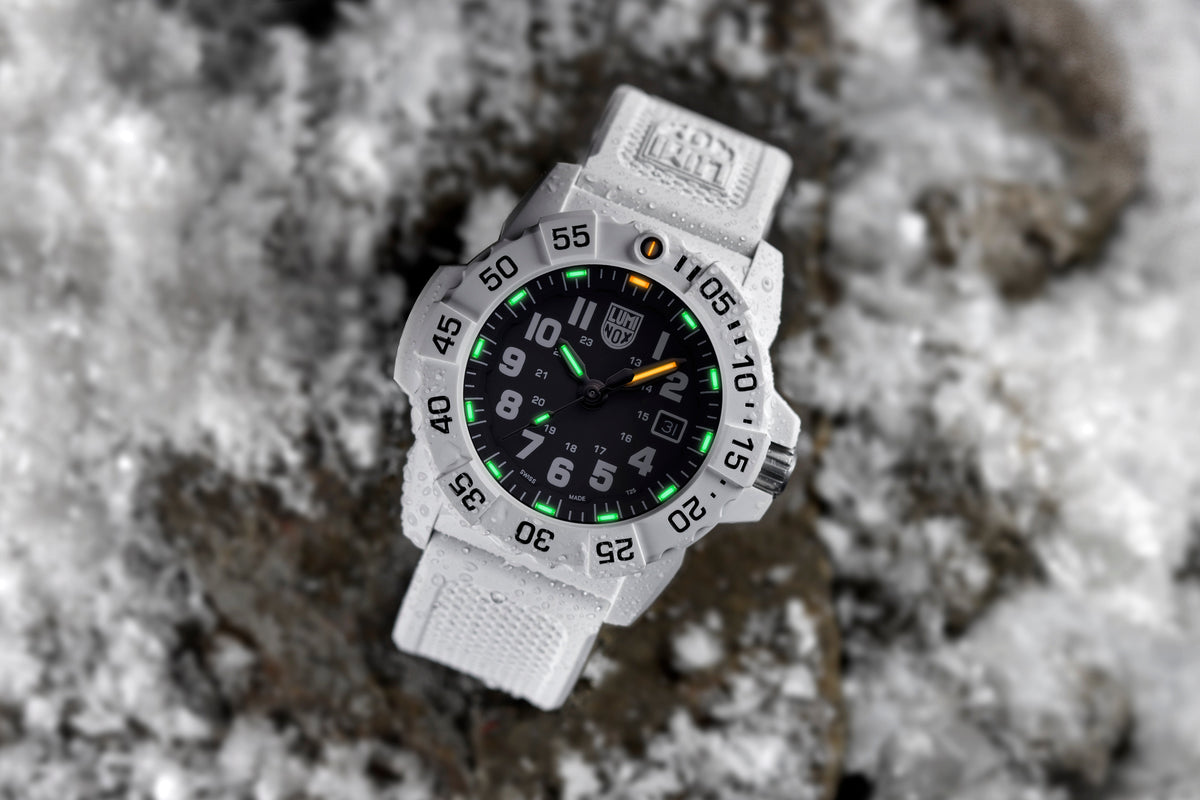 Luminox NAVY SEAL Arctic Whiteout 45mm Watch - XS.3507.WB