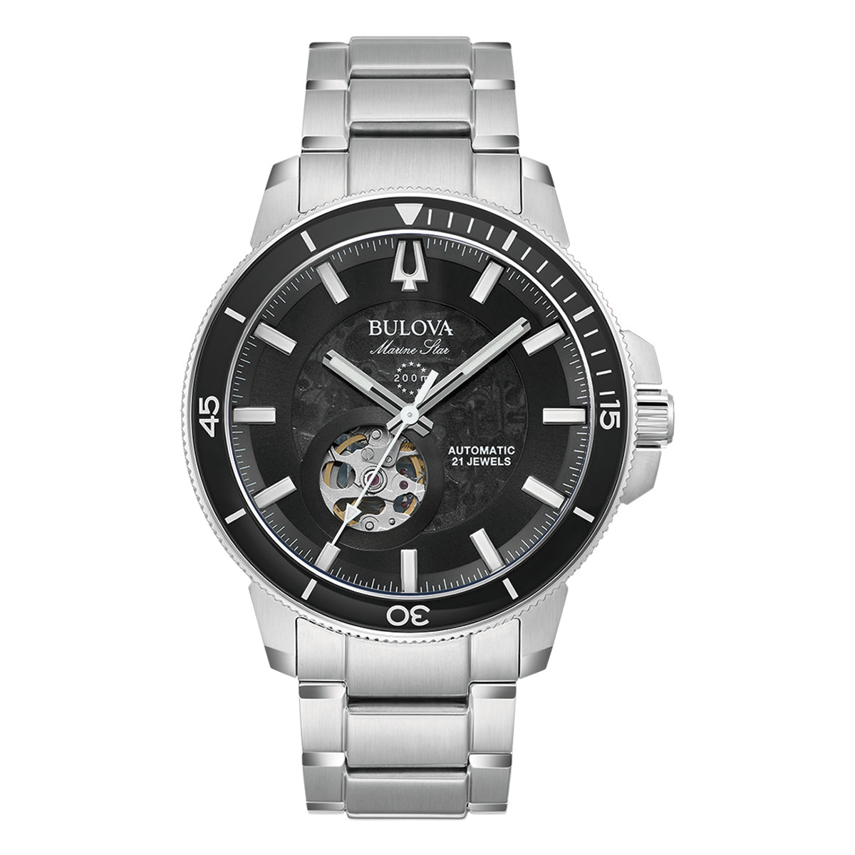 Bulova Men's Marine Star Automatic Watch 96A290