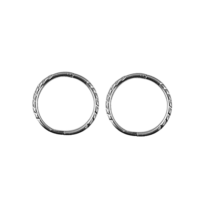 Sterling Silver Small twist sleepers