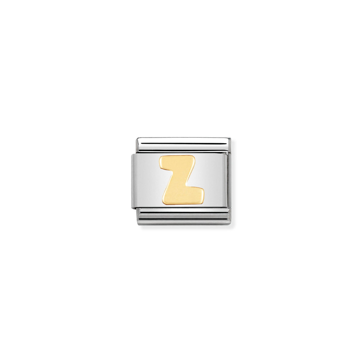 NOMINATION Composable Classic Link 030101/26 Letter Z in 18ct Gold