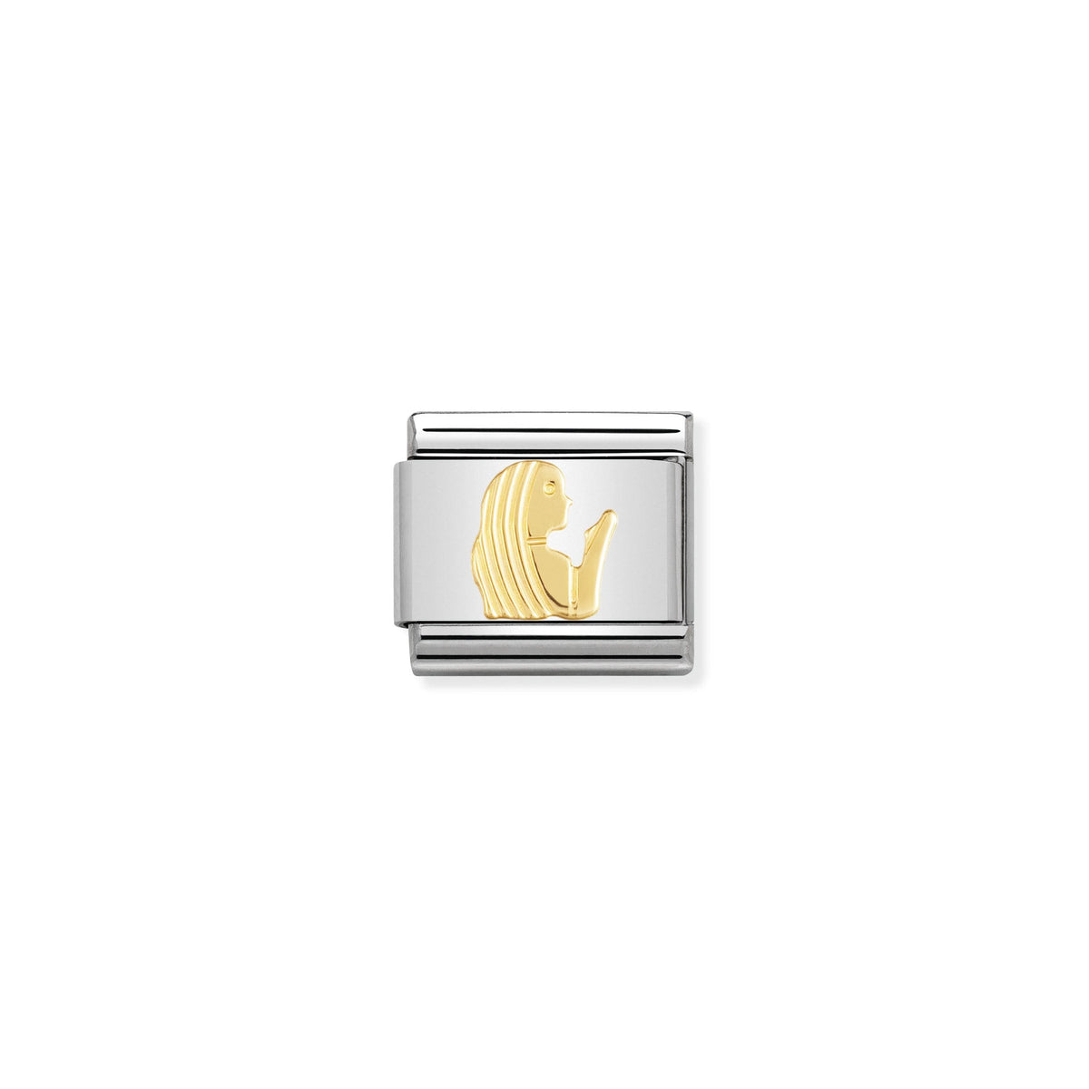 NOMINATION Composable Classic Link 030104/06 Virgo in 18ct Gold