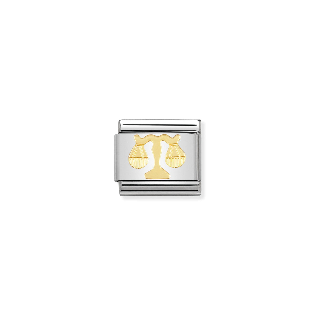 NOMINATION Composable Classic Link 030104/07 Libra in 18ct Gold