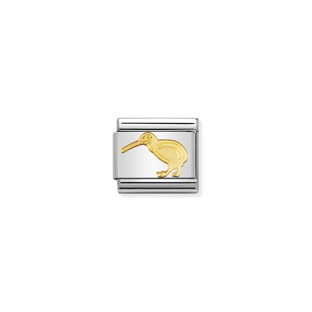 NOMINATION Composable Classic Link 030114/08 Kiwi in 18ct Gold