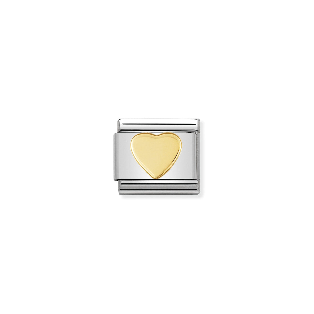 NOMINATION Composable Classic Link 030116/02 Heart in 18ct Gold