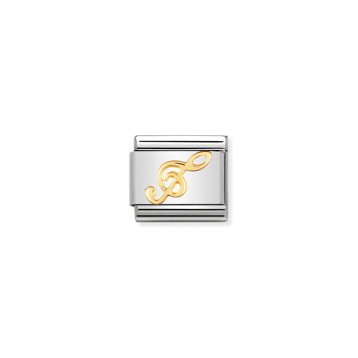 NOMINATION Composable Classic Link 030117/08 Treble Clef in 18ct Gold