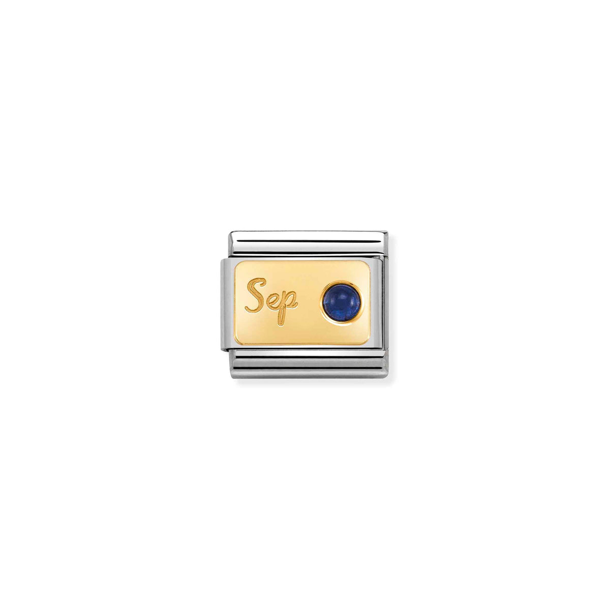 NOMINATION Composable Classic Link 030519/09 September Sapphire in 18ct Gold