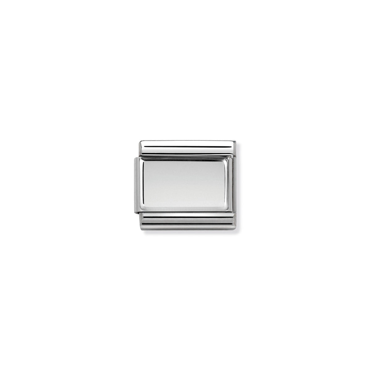 NOMINATION Composable Classic Link 330104/01 Engravable Plate in 925 Silver